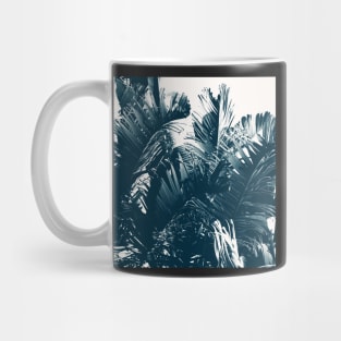 Blue Palm #1 Mug